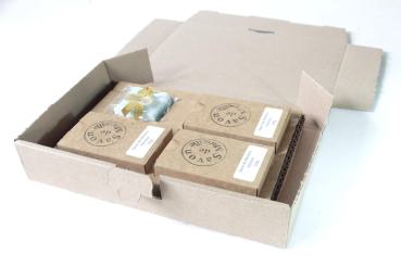 Savon de Marseille - Naturseifen Paket - Geschenkpackung - 3er Set einzeln verpackt